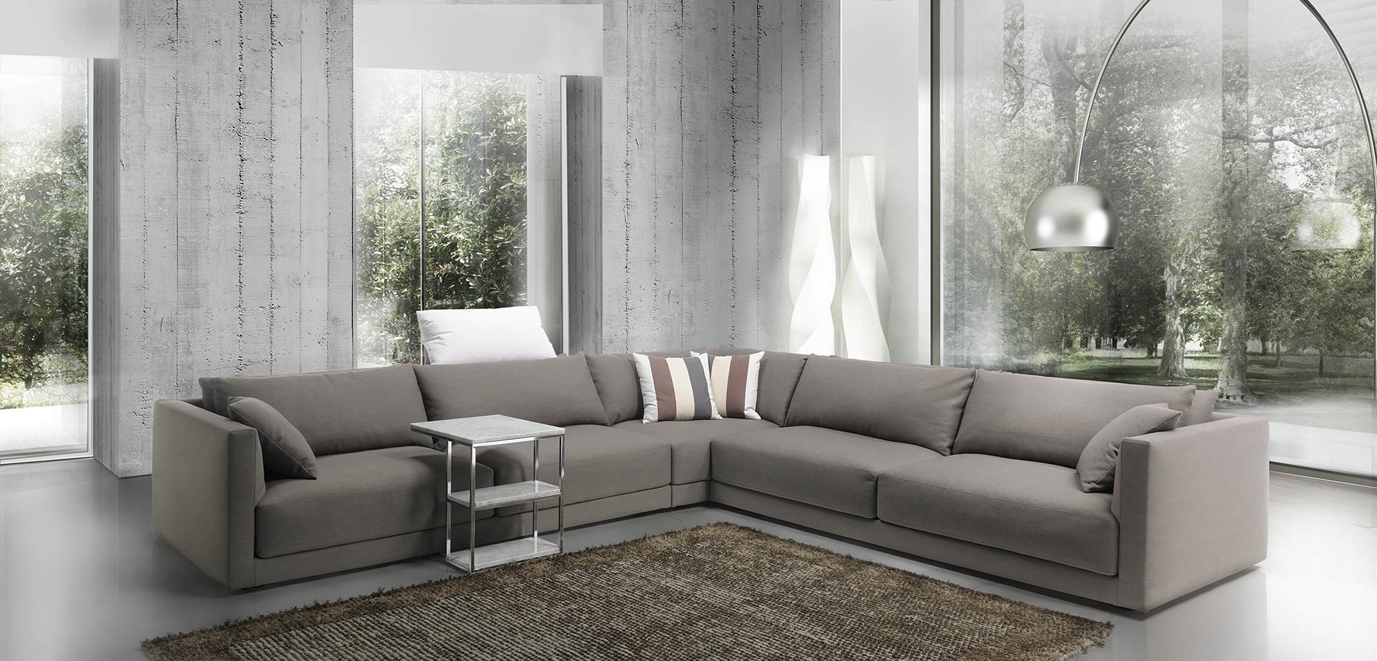 produzione poltrone In Brianza divano moderno alessia