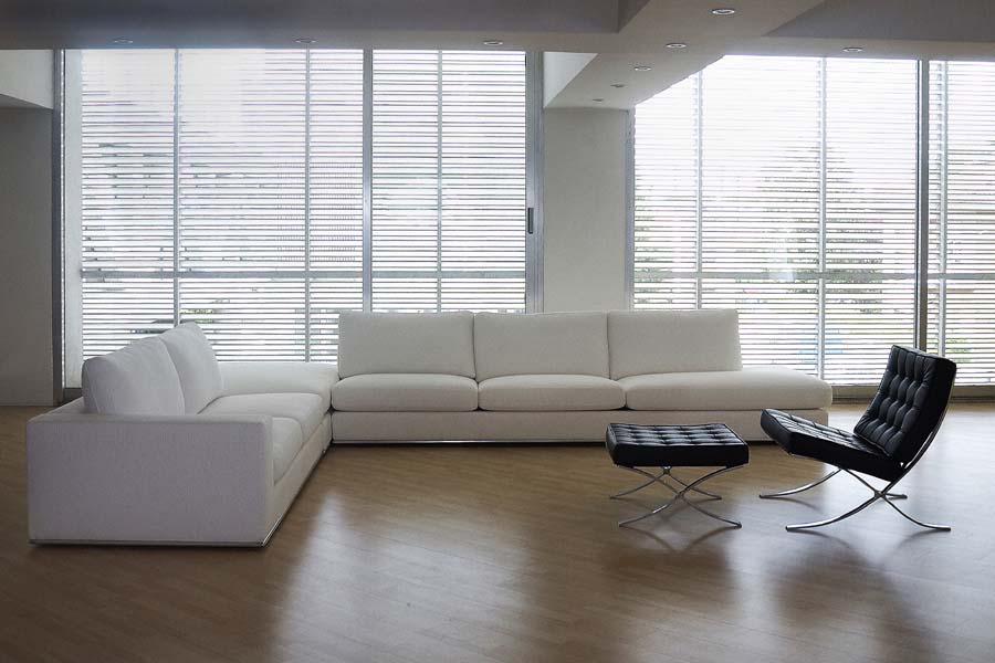 produzione divano a Milano divano moderno tissot